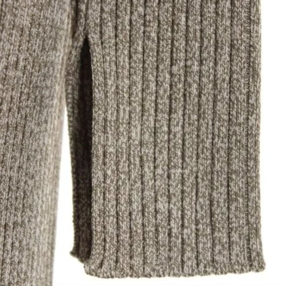 Jonathan Simkhai Danika Cut Out Midi Dress Ribbed Knit in Nougat M NWT $498 - Picture 6 of 7